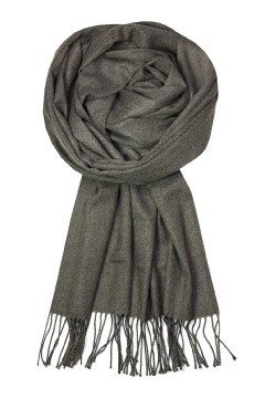 Lenia gris kašmírová šála H816K tmavě šedá