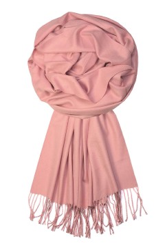 Lenia rosé luxusní kašmírová šála H816K