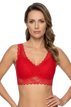 Estrela sexy krajková vyztužená braletka Y7