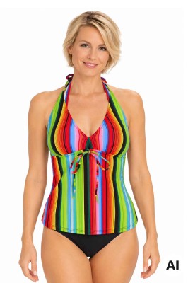 Adélka plavkové tankini tílko