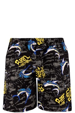 Happy Shark koupací šortky s kapsou