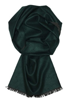 Gentleman pánský oboustranný šál LA501 tmavě zelená