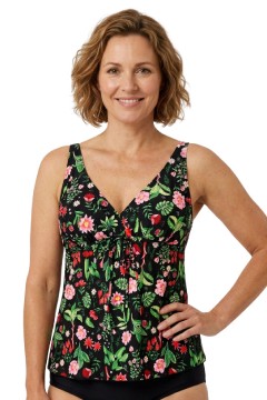 Pavla květinové tankini plavkové tílko D026
