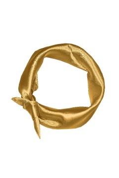 Lumea gold šátek letuška RG-1 zlatá