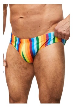 Duhové plavky slipové