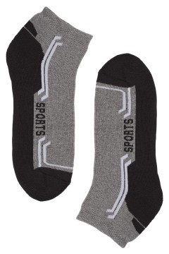 Pánské froté kotníkové ponožky bavlna UM1507 - 3 páry vícebarevná 40-44