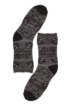 Dámské thermo ponožky bez tlaku – zdravotní lem SW078 - 2 páry vícebarevná 35-38