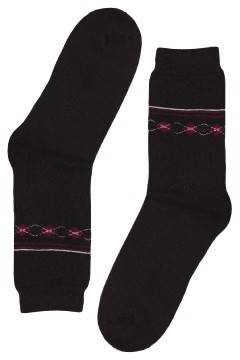 Pánské teplé froté ponožky FM259 - 3 páry vícebarevná 40-43