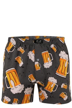 Vtipné pánské trenýrky z bavlny Pivo - HF021K2