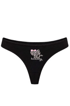 2 pack tanga bavlněné - Beauty kalhotky