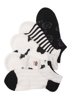 Dámské kotníčkové ponožky bavlna CW492 - 3 páry