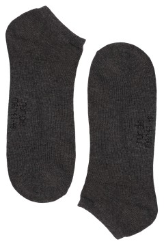 Ponožky Sneakers kotníčkové bavlněné - šedé 5 párů šedá 39-42