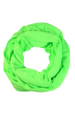 Heidi Neon jemná šála - tunel zářivě zelená