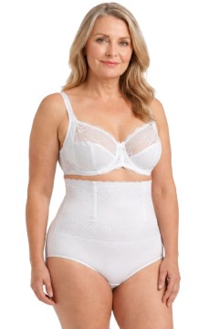 Sheila tvarující vysoké krajkové kalhotky 009