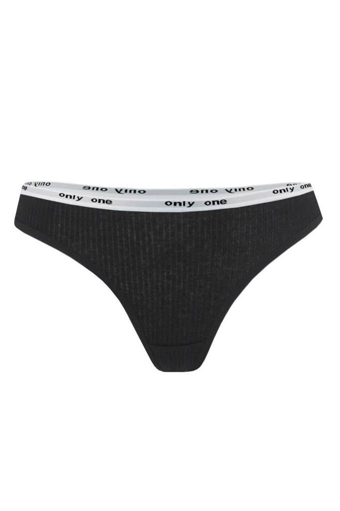 Chic tanga bavlněná 3balení T-36903 bílá XL