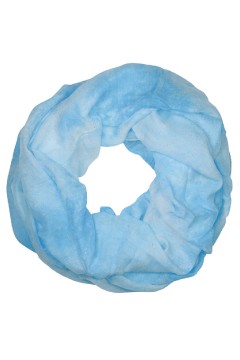 Amália batikovaná šála kruhová JK014 světle modrá