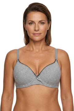 Safira Grey vyztužená podprsenka 85018