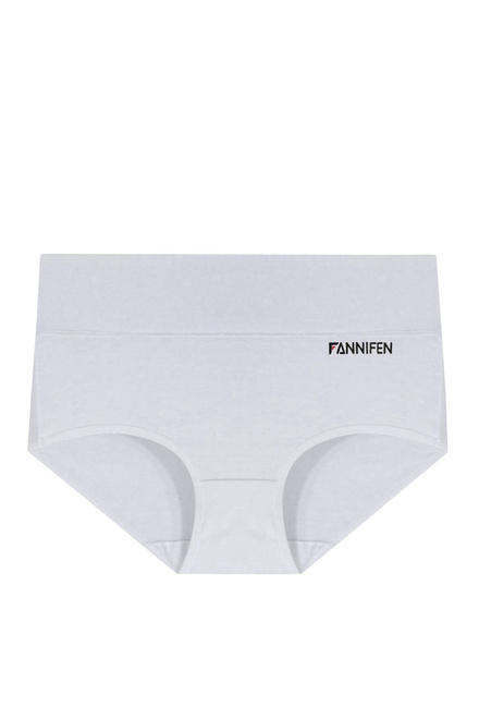 Fanny vyšší bavlněné kalhotky FYW4106 - 4 ks bílá velikost: XL