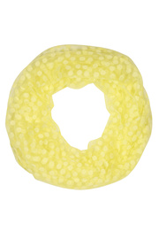 Bariga žlutá kruhová šála