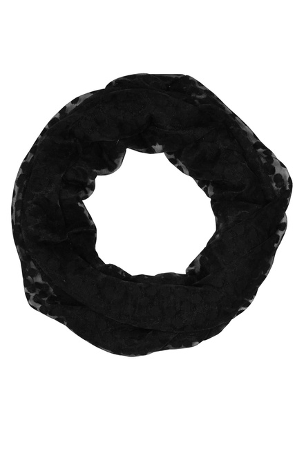 Bariga černá kruhová šála