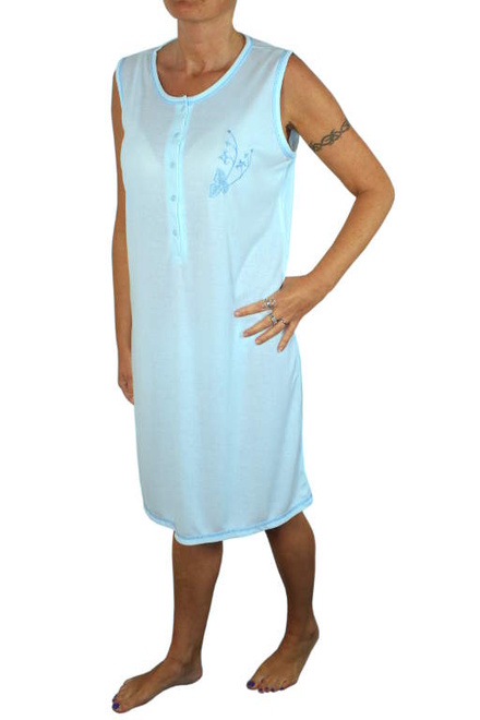Dajana dámská noční košile světle modrá velikost: M