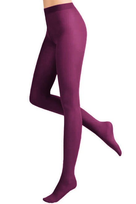 Tess Violet dámské punčochy poloprůhledné 60 DEN fialová velikost: 4
