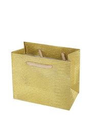 Zlatá dárková taška na 1 ks prádla