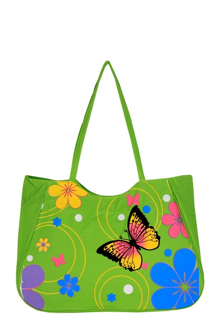 Farfalla Verde velká taška na pláž