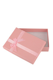 Růžová dárková krabička 10 x 14 cm