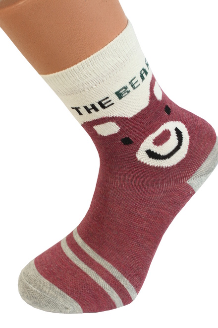 Dámské bavlněné ponožky šedomodrá velikost: 39-41