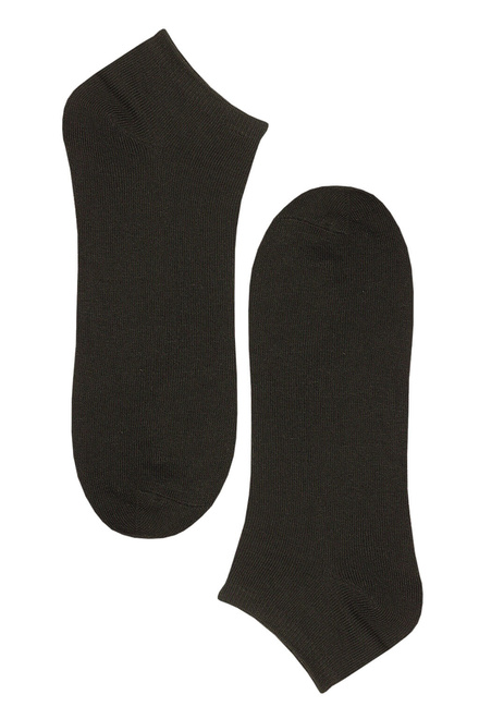 Pánské levné ponožky kotníčkové 3Pack EM1001C černá velikost: 40-44