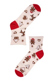 Perníček vánoční ponožky volný lem