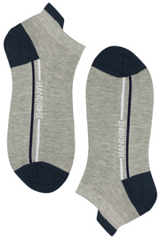 Kotníčkové bavlněné ponožky pánské CM126 - 3 páry