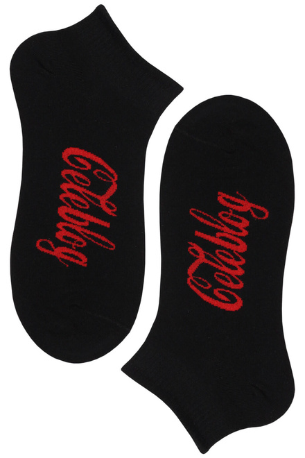 Coke ponožky bavlněné nízké CS375-3bal vícebarevná velikost: 39-42