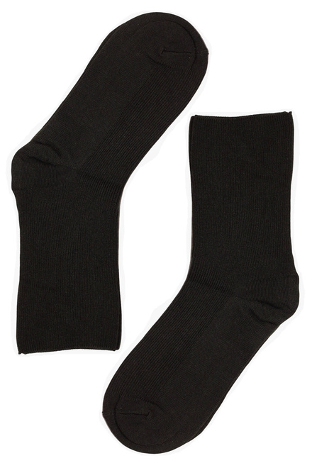 Ponožky se zdravotním lemem bamboo ZW220C - 3 páry černá velikost: 40-44