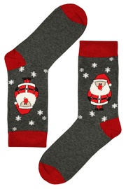 Pánské veselé ponožky AuraVia Santa Claus