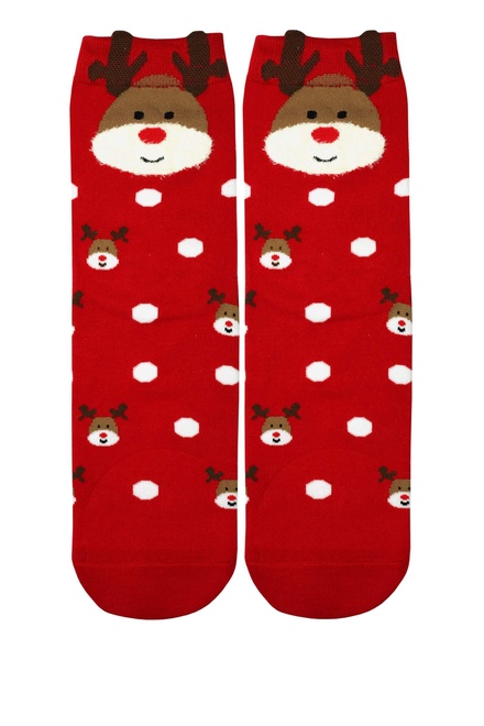 Vánoční veselé ponožky dámské Sob