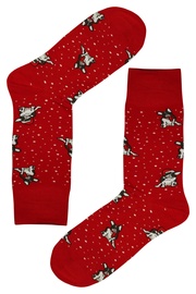 Pánské vánoční ponožky s veselými pejsky