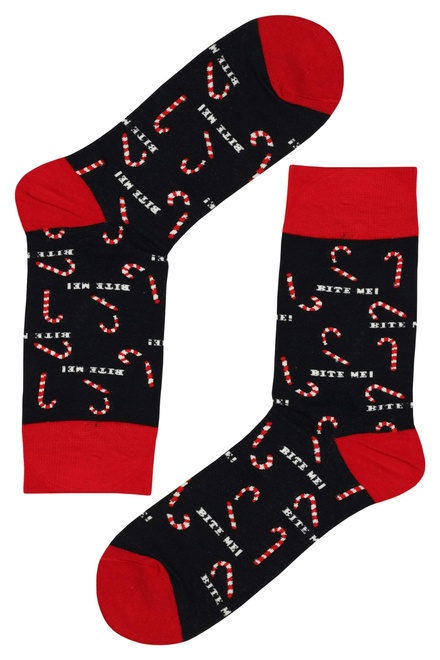 Pánské vánoční ponožky Vánoční hole tmavě modrá velikost: 39-42