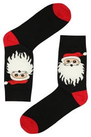Veselé ponožky pánské vánoční motiv