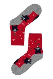 Happy Bear dámské ponožky vánoční motiv