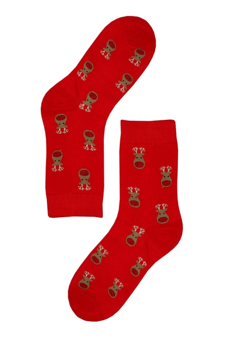 Veselý sob - dámská vánoční ponožka