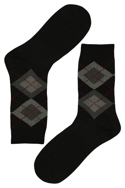 Pánské bavlněné denní ponožky ZC1013-5 párů