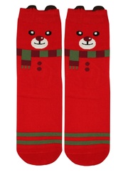 Vánoční medvídek - veselé dámské ponožky