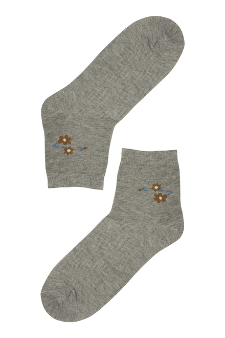 Polovysoké bambusové dámské ponožky ZH6233 - 3 páry