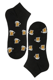 Pánské kotníčkové ponožky pivní IM11 - 3 páry