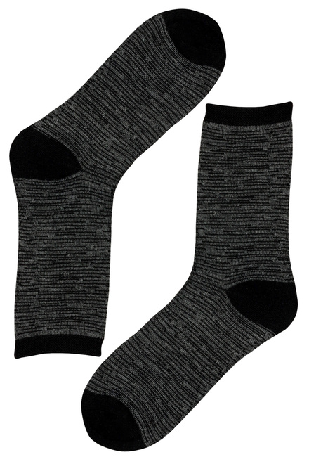 Levné pánské ponožky univerzální B008 - 5 párů vícebarevná velikost: 43-46