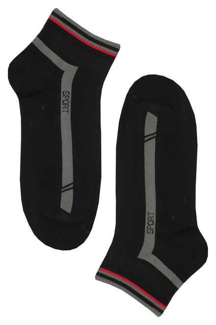 Pánské nízké kotníčkové ponožky Sport BB-18608 - 3páry