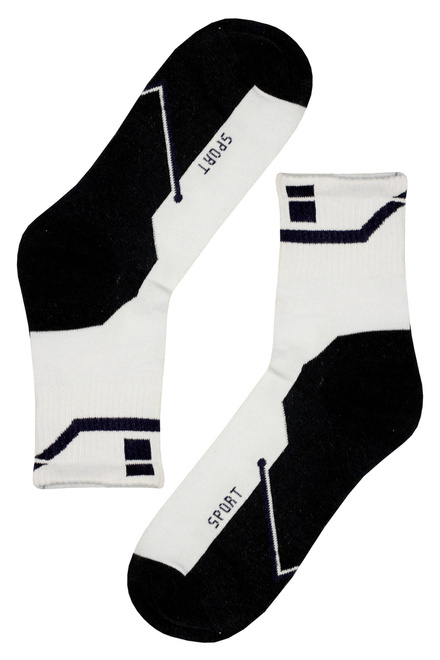 Pánské polovysoké sportovní ponožky ST-001 - 3páry