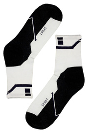 Pánské polovysoké sportovní ponožky ST-001 - 3páry